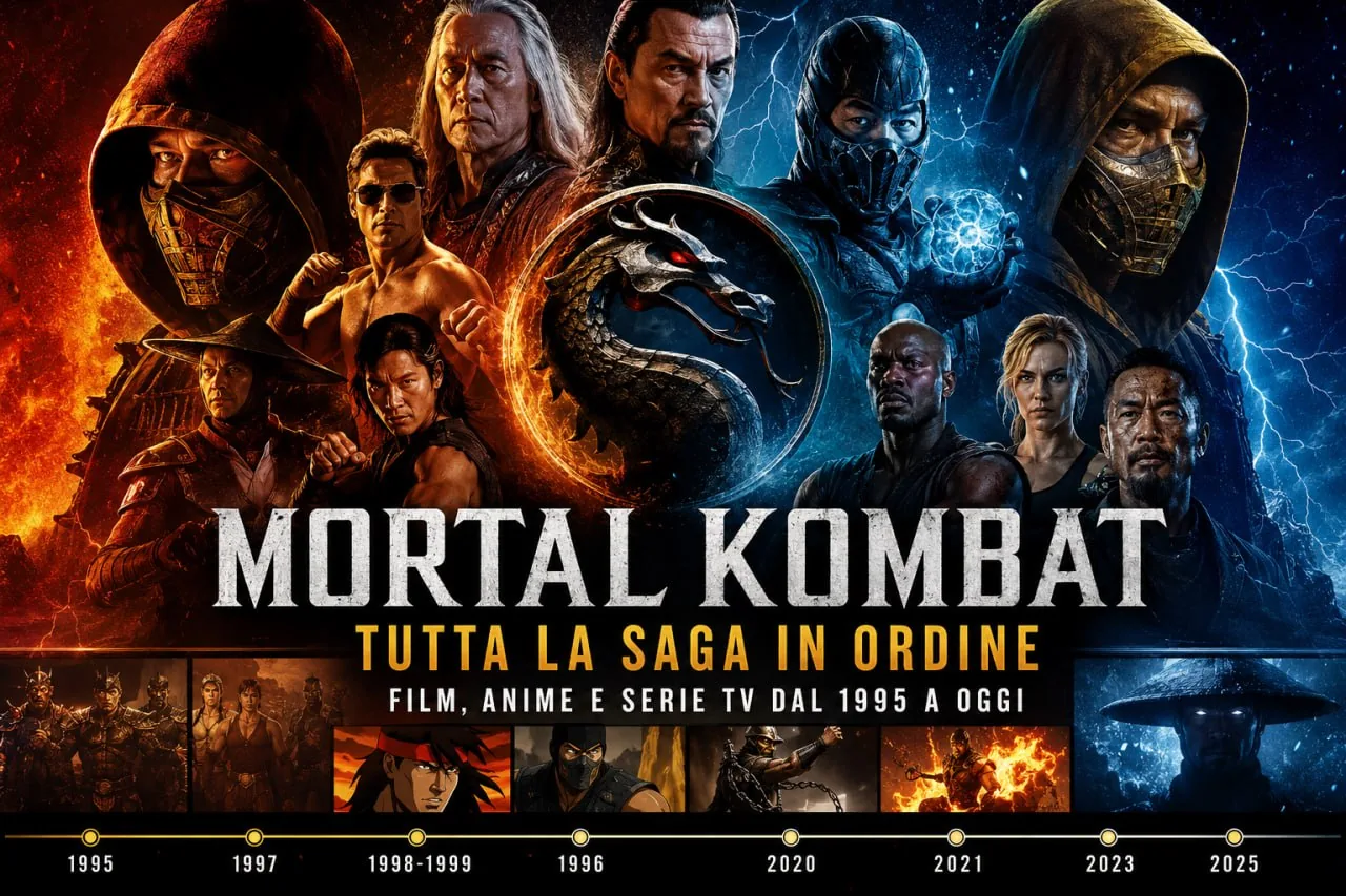 Tutta la saga Mortal Kombat in ordine: film, anime e serie TV dal 1995 a oggi