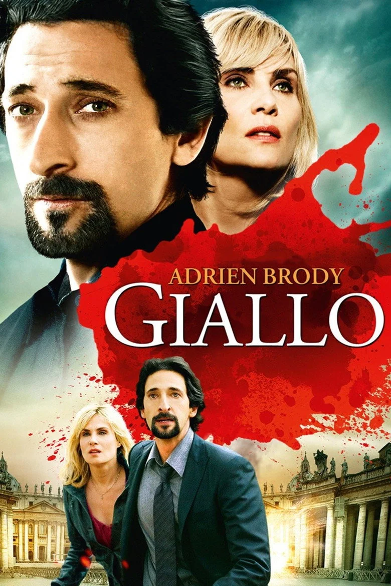 Giallo (2009) di Dario Argento: Adrien Brody nel doppio ruolo e il meta-titolo del maestro