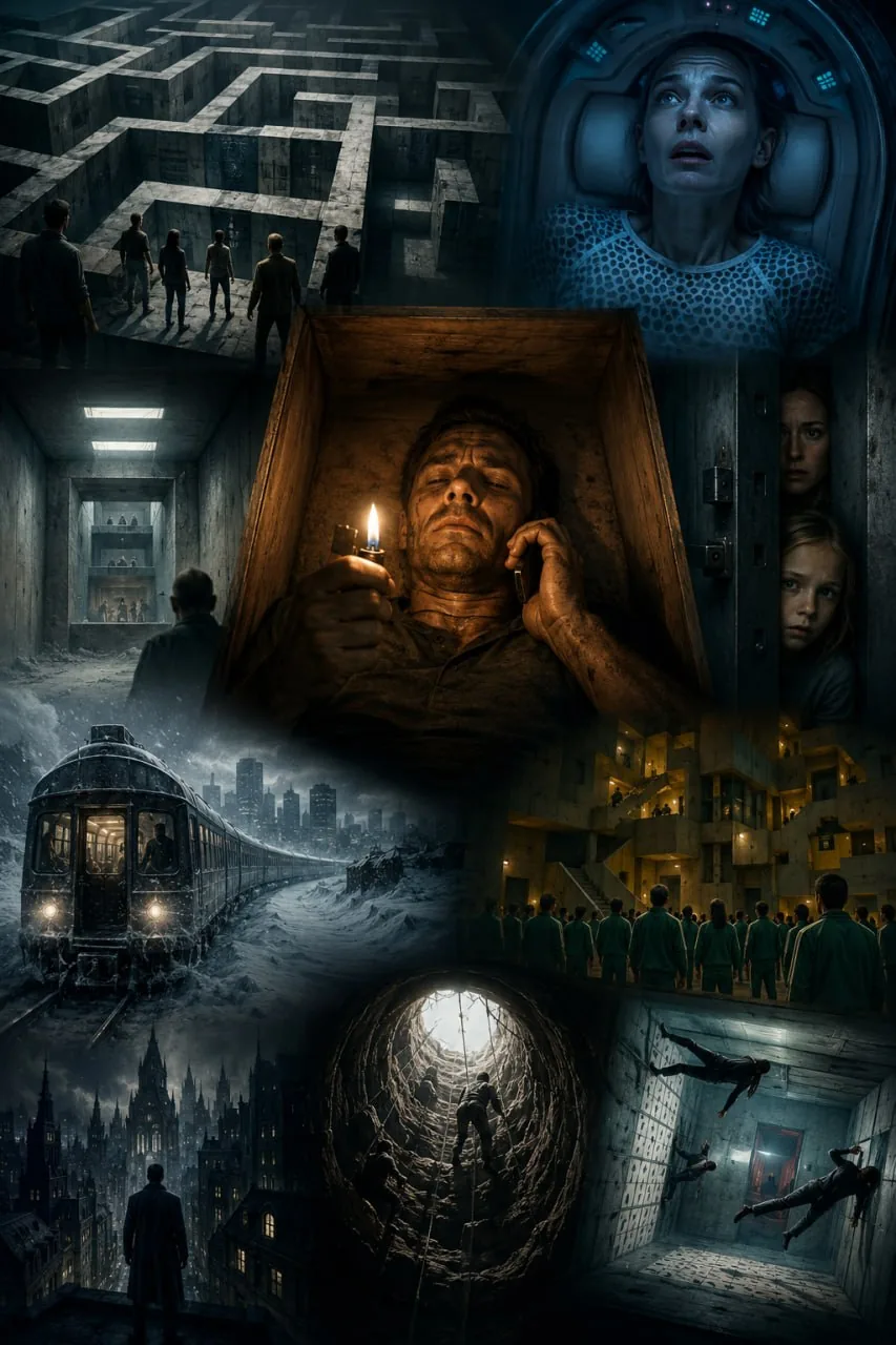 Migliori film claustrofobici: thriller in spazi chiusi che tolgono il respiro