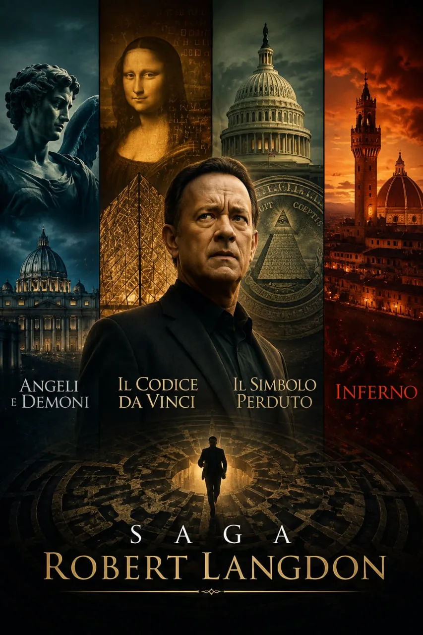 Dan Brown al cinema: film di Robert Langdon in ordine da Il Codice Da Vinci a The Lost Symbol